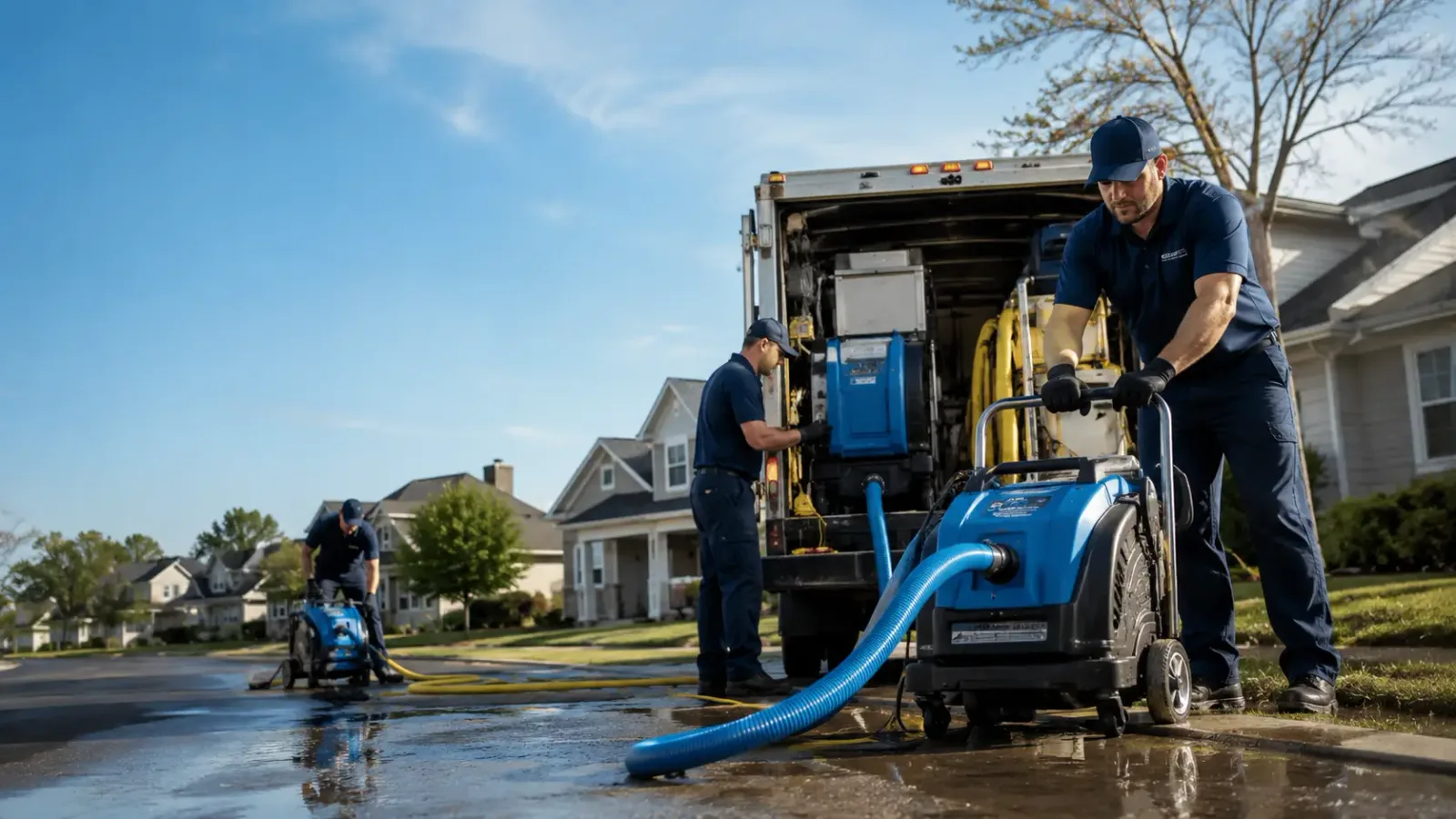 Flood Damage Cleanup in Ireland, WV